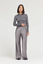 Load image into Gallery viewer, Grade &amp; Gather Flare Bias Satin Pant
