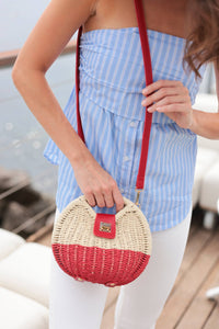 Giorgia Crossbody: Red