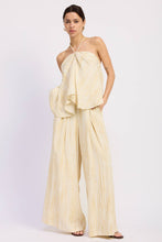 Load image into Gallery viewer, Emory Linen Watercolor Halter Tank Top
