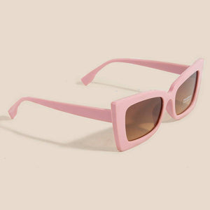 Thick Cat Eye Frame Sunglasses