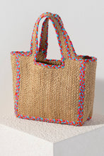 Load image into Gallery viewer, Liv Woven Tote- Natural
