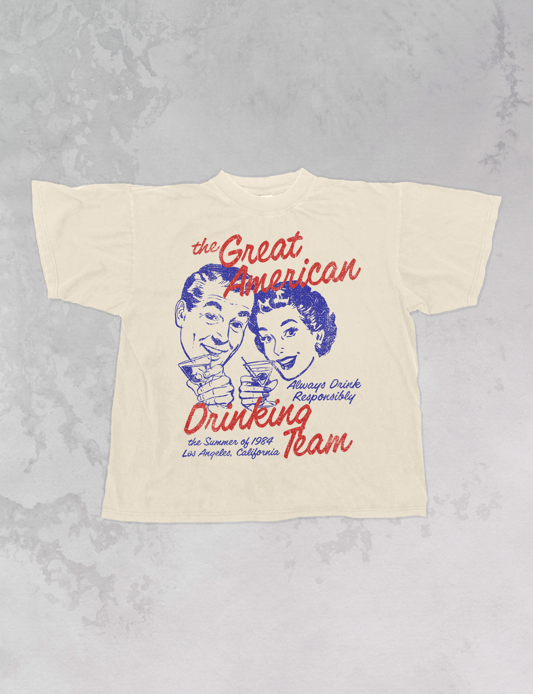 Great American Drinking Team, Summer Oversized TShirt