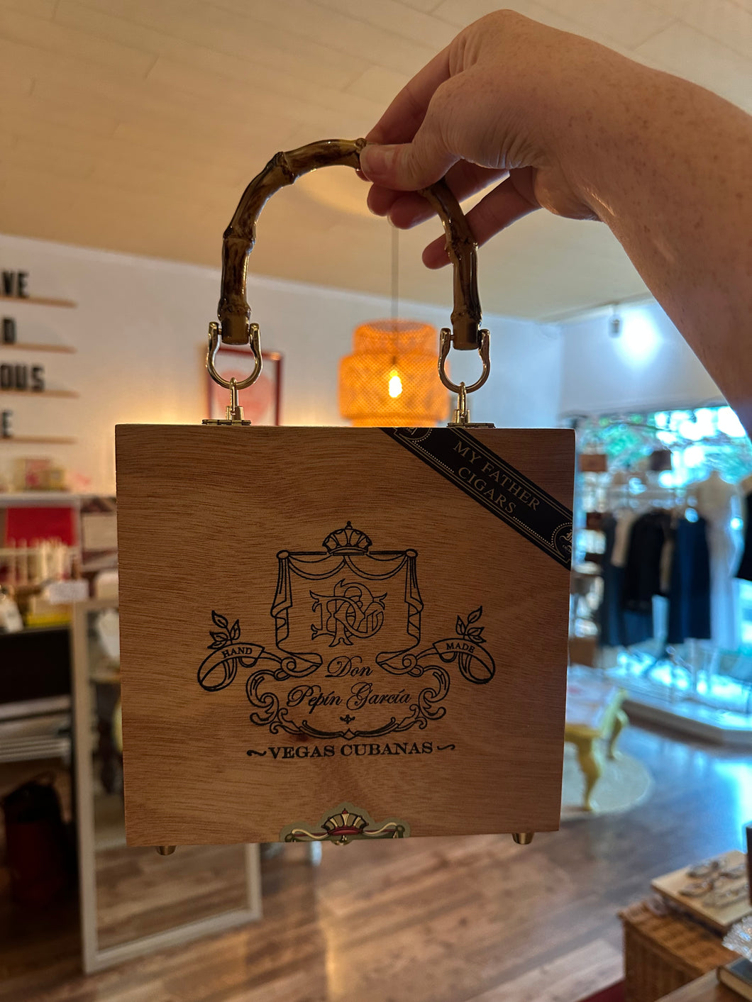 Handmade Cigar Box Purse