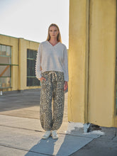 Load image into Gallery viewer, Aaron &amp; Amber Leopard Relaxed Fit Pull-on Pant
