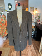 Load image into Gallery viewer, Vintage Burberry Brown Plaid Men’s Blazer
