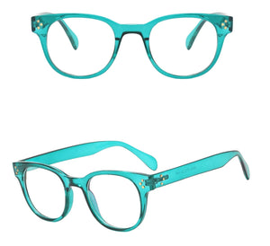 Blue Light Blocker Glasses: Retro Teal Frame