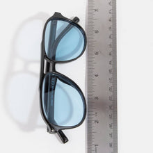 Load image into Gallery viewer, Double Bridge Detail Oversized Aviator Sunglasses
