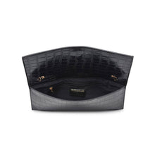 Load image into Gallery viewer, Adelle Croc Crossbody Clutch
