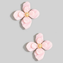 Load image into Gallery viewer, Resin Flower Stud Earrings
