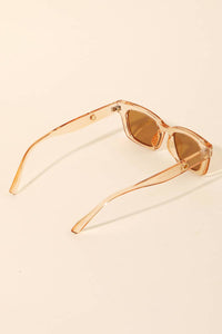 Rectangular Acetate Sunglasses