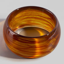 Load image into Gallery viewer, Wide Smooth Resin Bangle Bracelet
