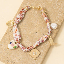 Load image into Gallery viewer, Western Cowboy Boot And Charms Bandana Bracelet
