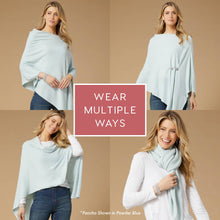 Load image into Gallery viewer, Lightweight Poncho - Navy
