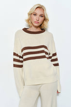 Load image into Gallery viewer, Pretty Garbage Otto Striped Knit Sweater
