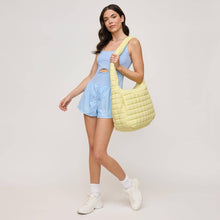 Load image into Gallery viewer, Leda Quilted Nylon Puffer Hobo
