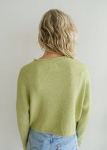 Load image into Gallery viewer, Soft Lightweight Lemongrass Piper Cardigan
