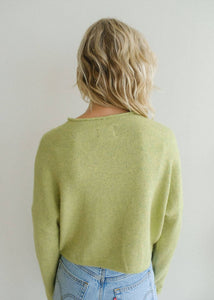 Soft Lightweight Lemongrass Piper Cardigan