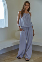 Load image into Gallery viewer, Striped Wide Leg Pants w/ Pockets
