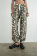 Load image into Gallery viewer, Aaron &amp; Amber Leopard Relaxed Fit Pull-on Pant
