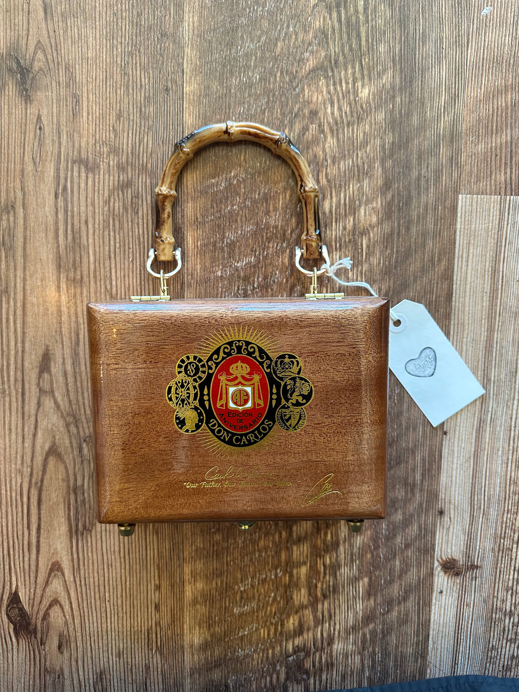 Handmade Cigar Box Purse