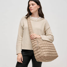 Load image into Gallery viewer, Leda Quilted Nylon Puffer Hobo
