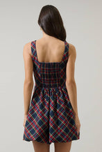 Load image into Gallery viewer, Sugarlips Plaid Bow Mini Dress
