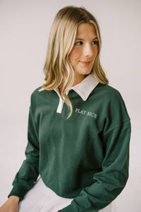 Play Nice Rugby Pullover