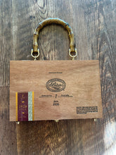 Load image into Gallery viewer, Handmade Cigar Box Purse
