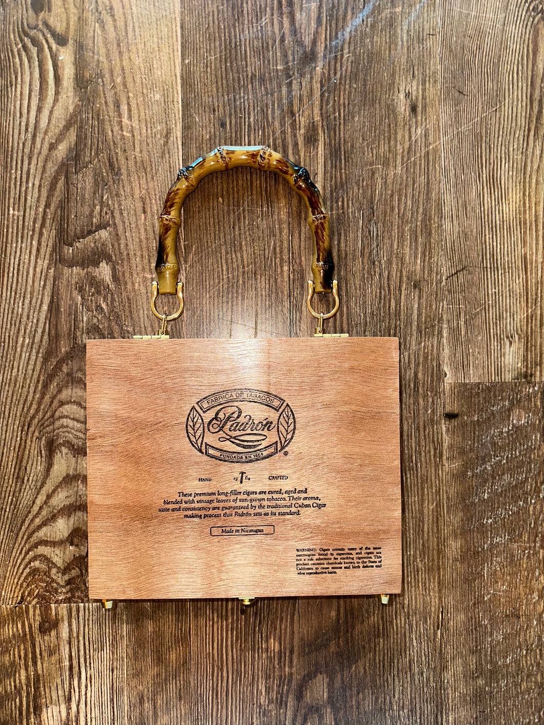 Handmade Cigar Box Purse