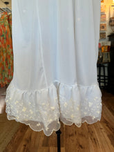 Load image into Gallery viewer, Vintage White Lace Slip Dress
