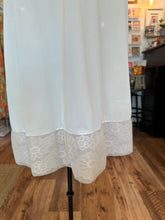 Load image into Gallery viewer, Vintage Cream Lace Slip Dress

