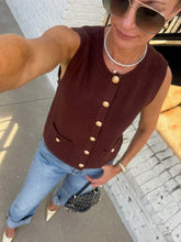 Load image into Gallery viewer, Steve Madden Aliya Sweater Vest
