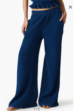 Load image into Gallery viewer, Steve Madden Harbor Gauze Wide Leg Pant
