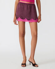 Load image into Gallery viewer, Steve Madden Cindi Lace Satin Skirt
