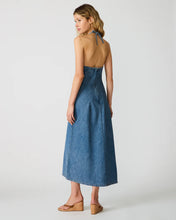 Load image into Gallery viewer, Steve Madden Vilma Denim Halter Midi Dress
