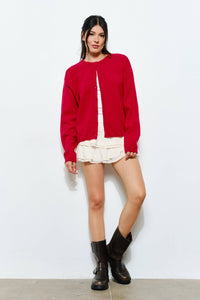 Pretty Garbage Lightweight Oversized Cardigan