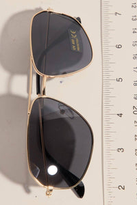 Sporty Wire Aviator Sunglasses