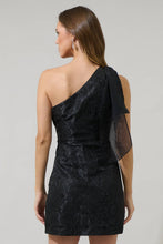 Load image into Gallery viewer, Sugarlips Floral One Shoulder Mini Dress
