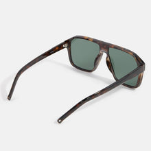 Load image into Gallery viewer, Oversized Shield Flat Top Aviator Sunglasses
