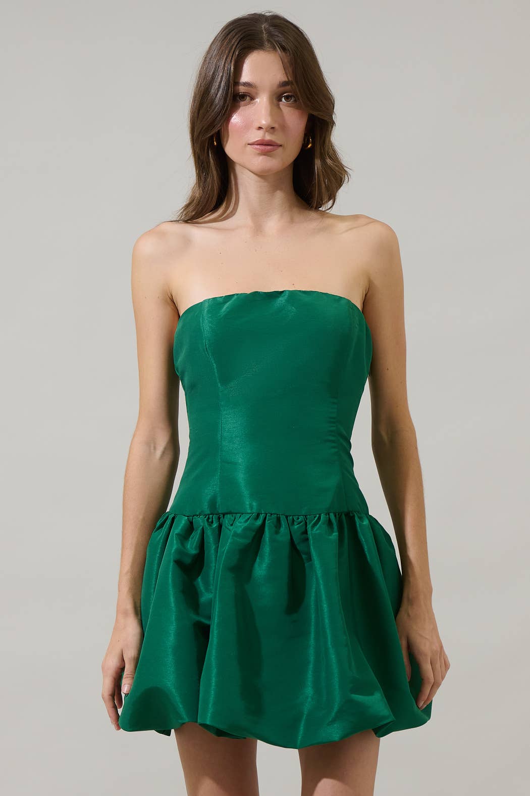 green emerald velvet dress Ellery Floral Dime Organza Maxi Dress green-Multi / XL by Sugarlips main image 0
