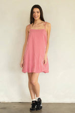 Load image into Gallery viewer, Things Between Gingham Shift Mini Dress
