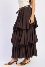 Load image into Gallery viewer, Emory Park Maxi Ruffle Tiered Skirt
