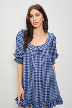 Load image into Gallery viewer, Pretty Garbage Cotton Gingham Babydoll Dress

