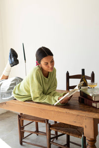 Soft Lightweight Lemongrass Piper Cardigan