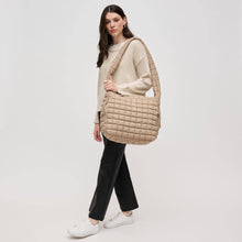 Load image into Gallery viewer, Leda Quilted Nylon Puffer Hobo
