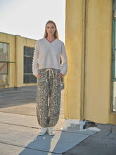 Load image into Gallery viewer, Aaron &amp; Amber Leopard Relaxed Fit Pull-on Pant
