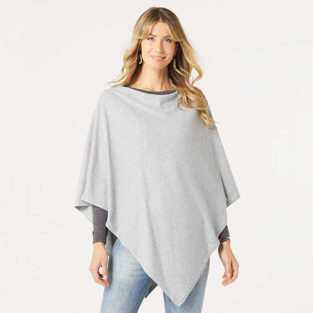 Lightweight Brushed Poncho