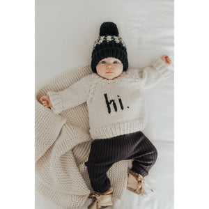 Hi. Crew Neck Sweater Baby & Toddler