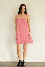 Load image into Gallery viewer, Things Between Gingham Shift Mini Dress
