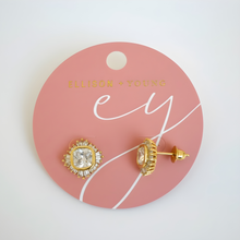 Load image into Gallery viewer, Radiant Crown Stud Earrings
